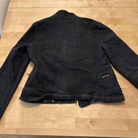 Baccini Jacket Womens Denim medium black - Picture 4 of 4
